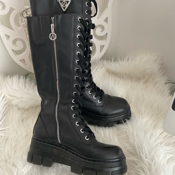 Wishbone leather boots - Picture 8 of 16